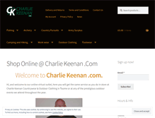 Tablet Screenshot of charliekeenan.com